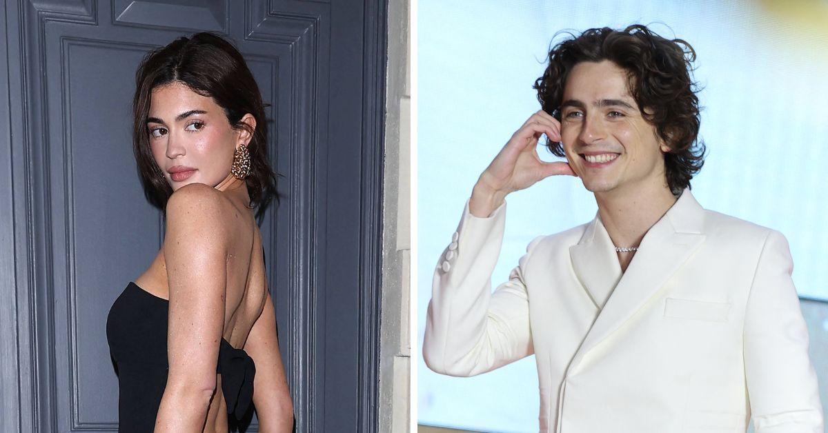 Photo of Kylie Jenner and Timothée Chalamet