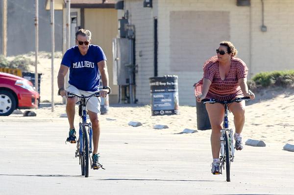 Pierce Brosnan Wife Keely Shaye Smith Bike