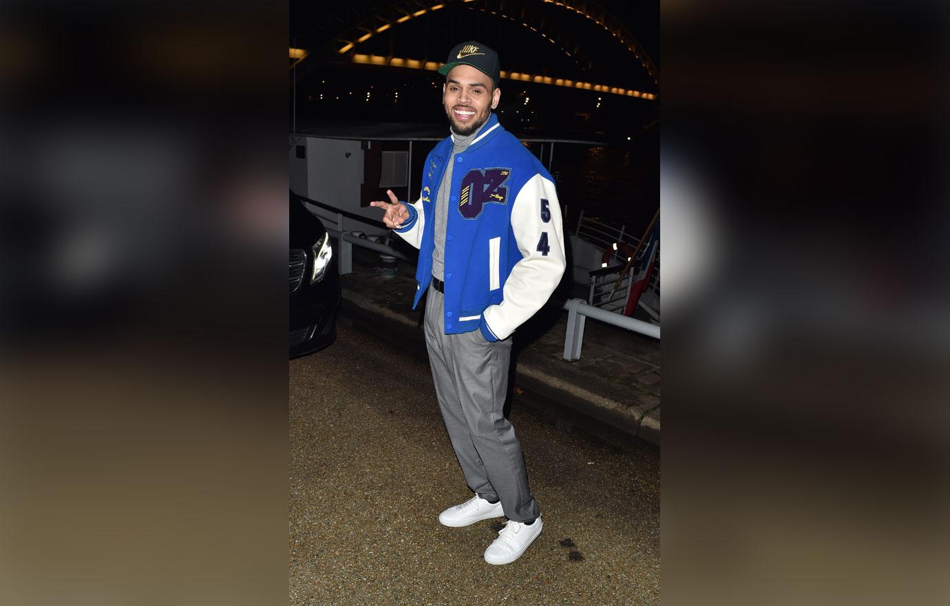 Chris Brown Smiles Paris Sex Assault Scandal