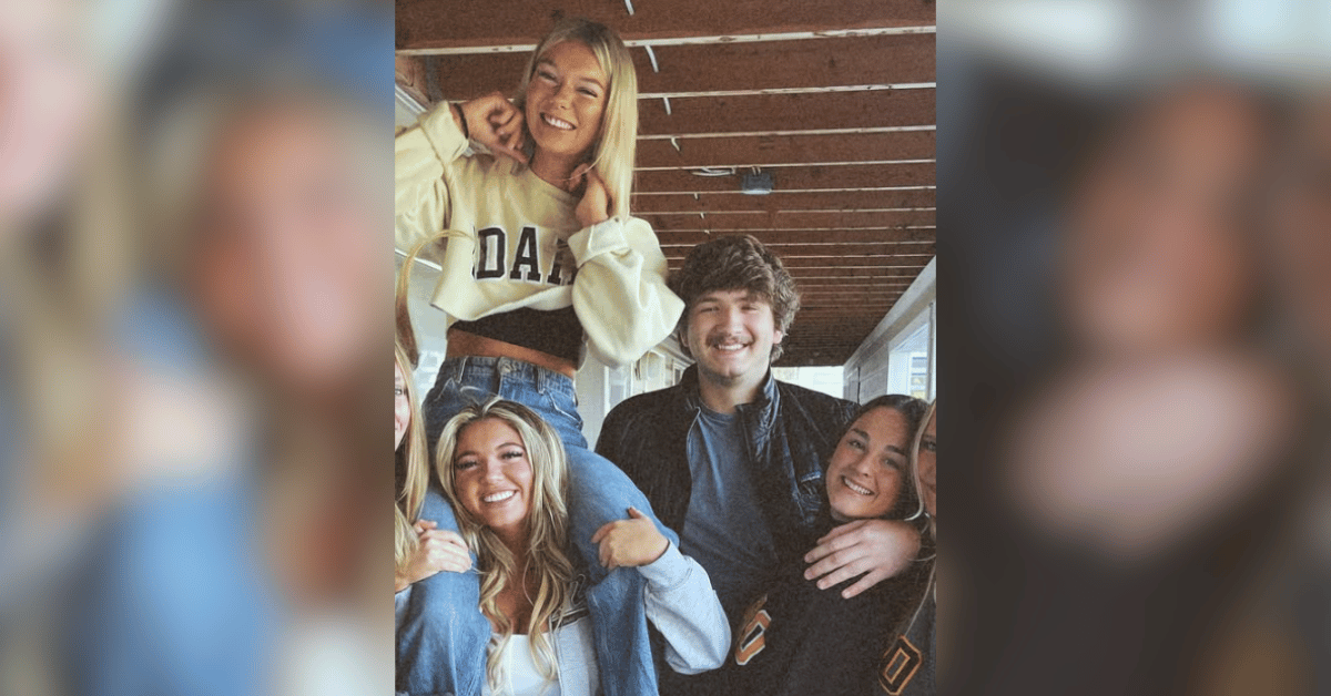 Photo of Kaylee Goncalves, Madison Mogen, Ethan Chapin and Xana Kernodle
