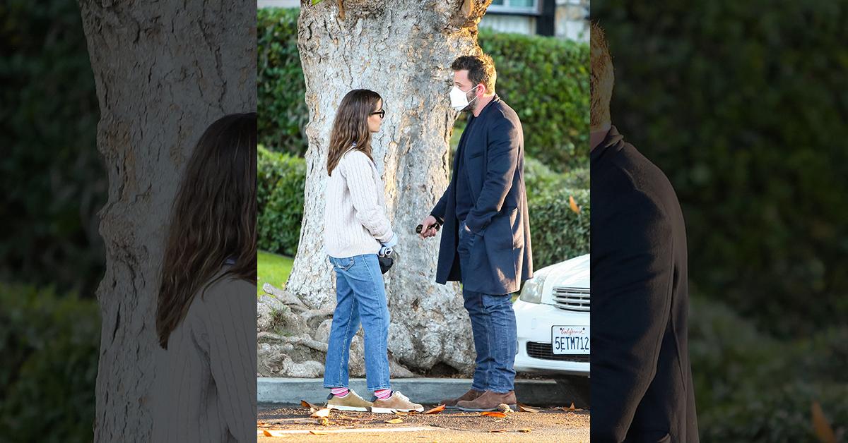 ben affleck first photos fight argument jen garner j lo new home