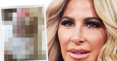 Kim Zolciak Plastic Surgery Nose Daughter Kaia Rose Censors Nipples