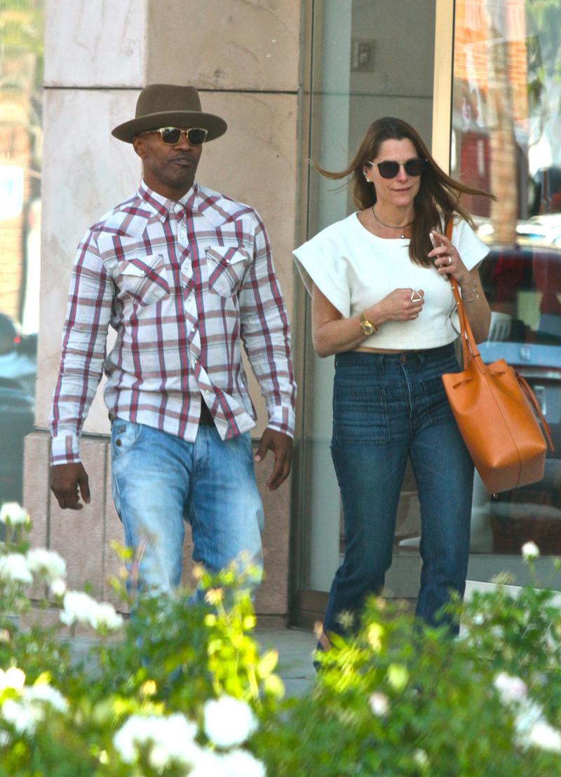 Jamie Foxx Katie Holmes Engagement Rumors Mystery Woman