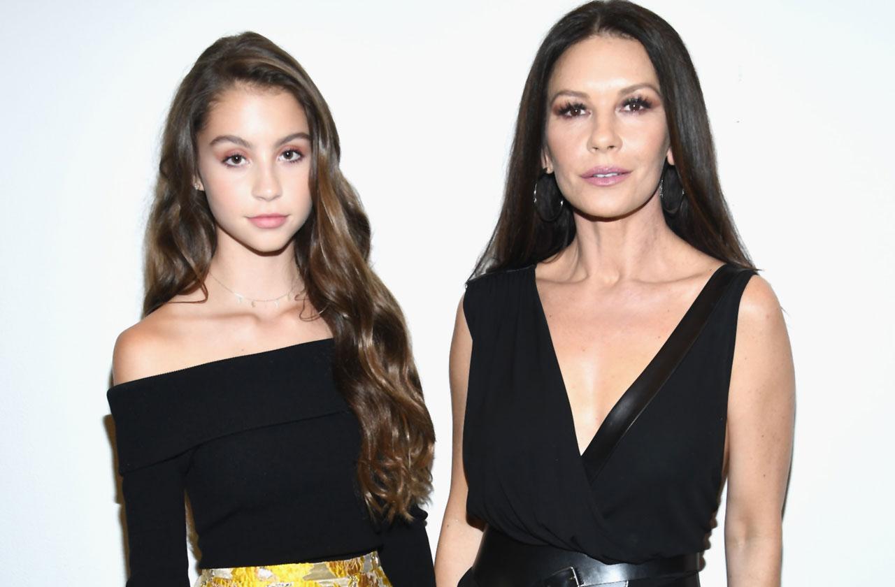 Catherine Zeta Jones Momager Daughter Carys