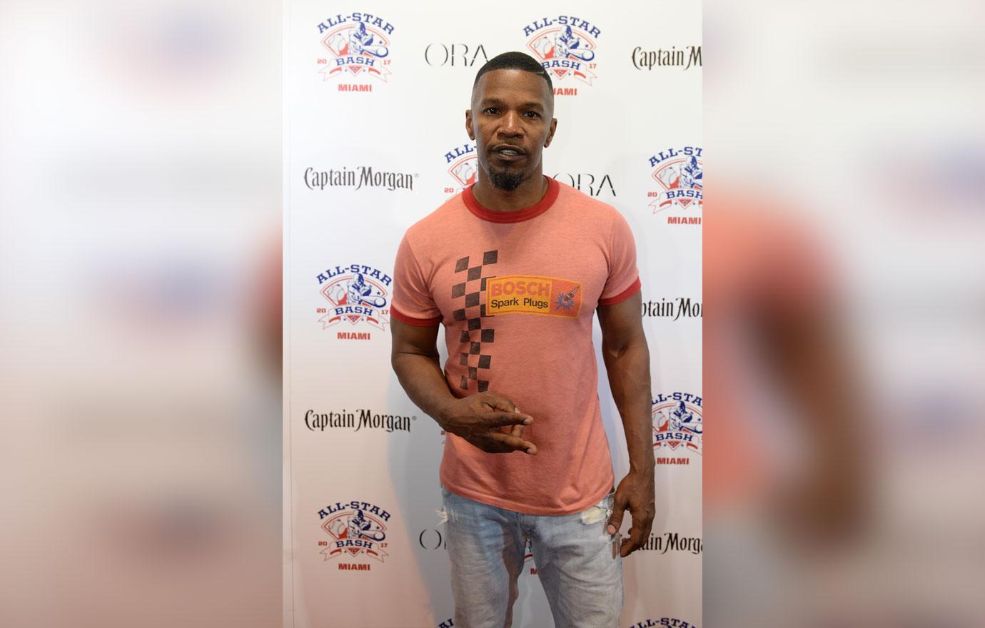 //Jamie Foxx at the  All Star Bash Sponsored by Captain Morgan during MLB All Star Week Miami