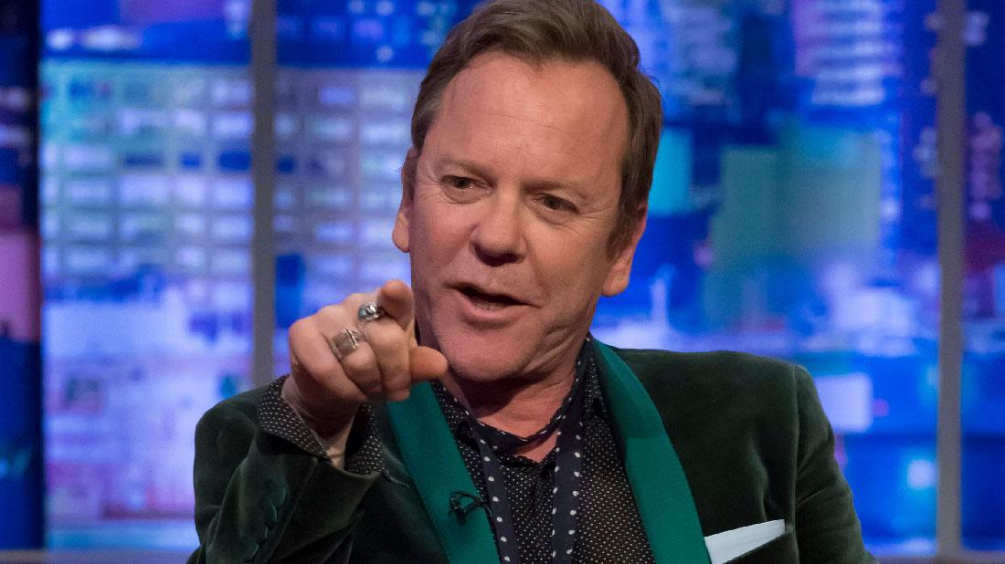 Kiefer Sutherland Injured After Slipping On Bus Steps