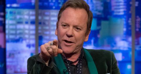 Kiefer Sutherland Injured After Slipping On Bus Steps