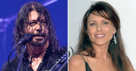 Composite photo of Dave Grohl, Kari Wuhrer