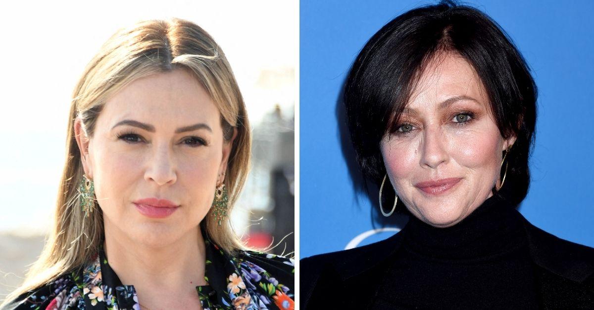 Alyssa Milano and Shannen Doherty.