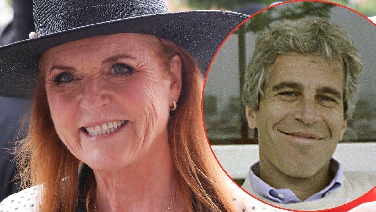 picture Sarah Ferguson and Jeffrey Epstein