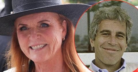 picture Sarah Ferguson and Jeffrey Epstein