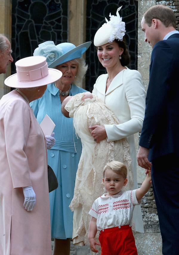 Photos Of Princess Charlotte's Christening