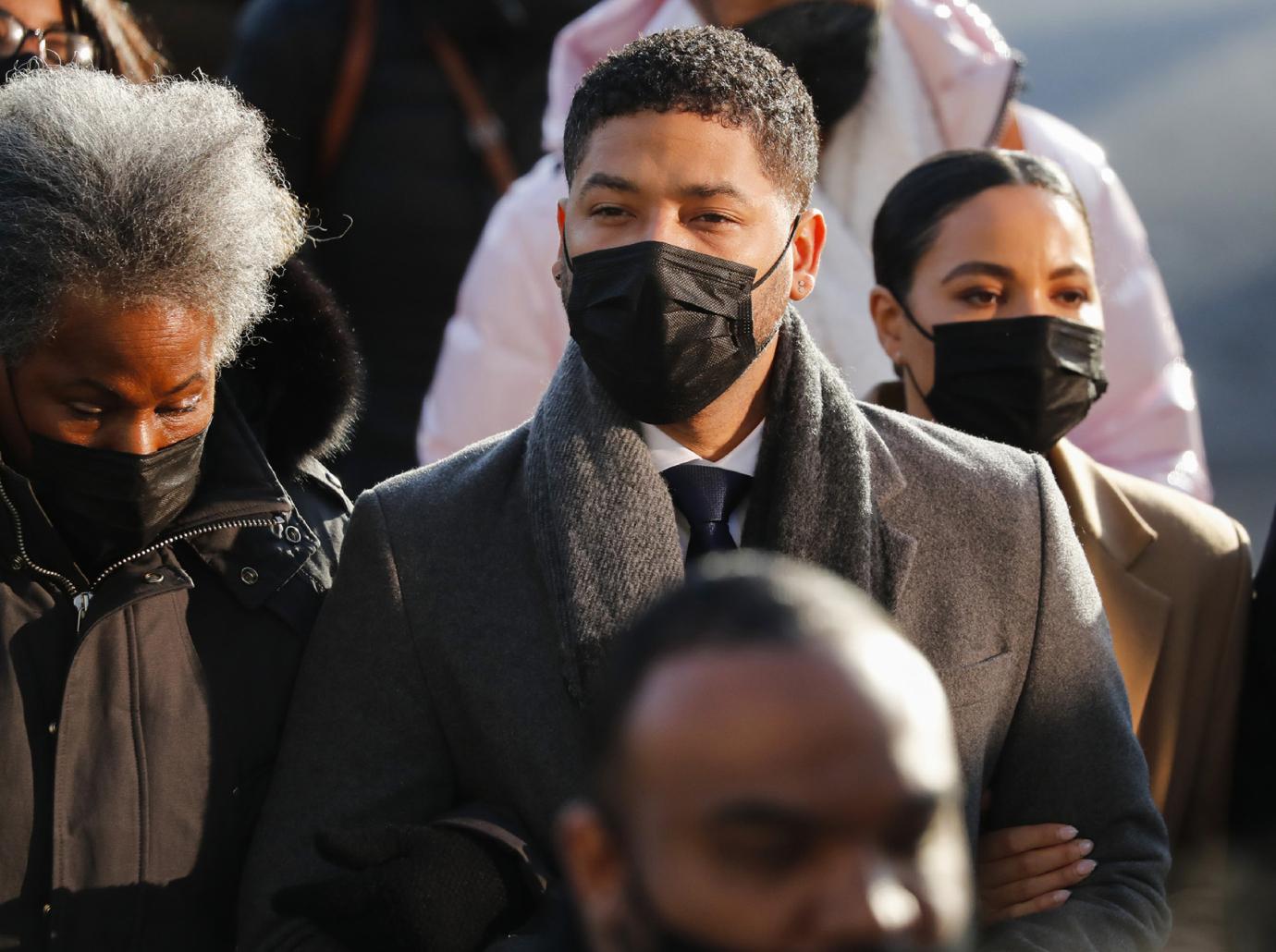 jussie smollett crowd gallery