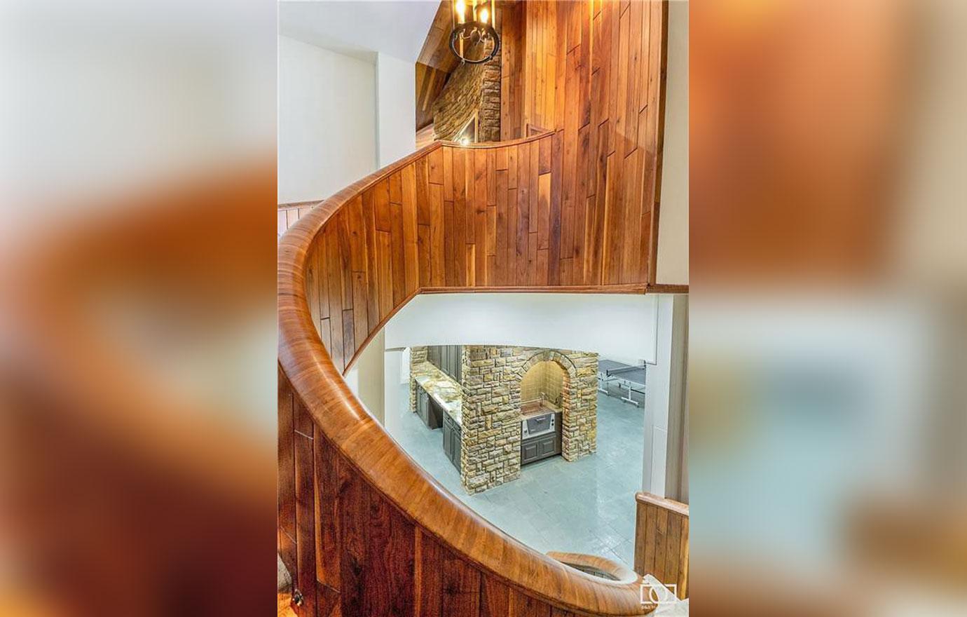 Wooden Stairwell