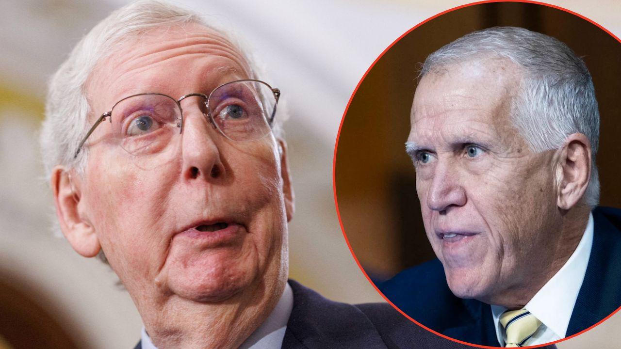 Photo of Mitch McConnell, Thom Tillis