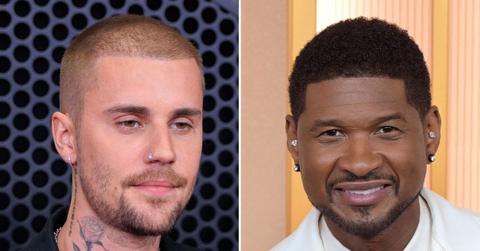 picture of Justin Bieber and Usher