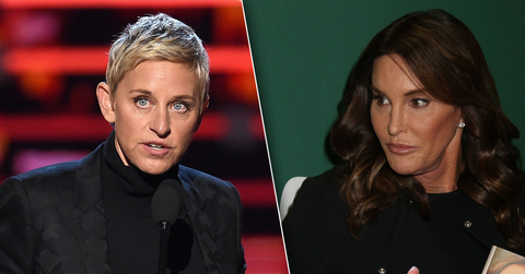 Caitlyn Jenner Ellen DeGeneres Feud