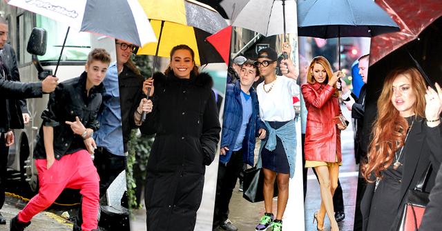 //celebrities under umbrella pp sl