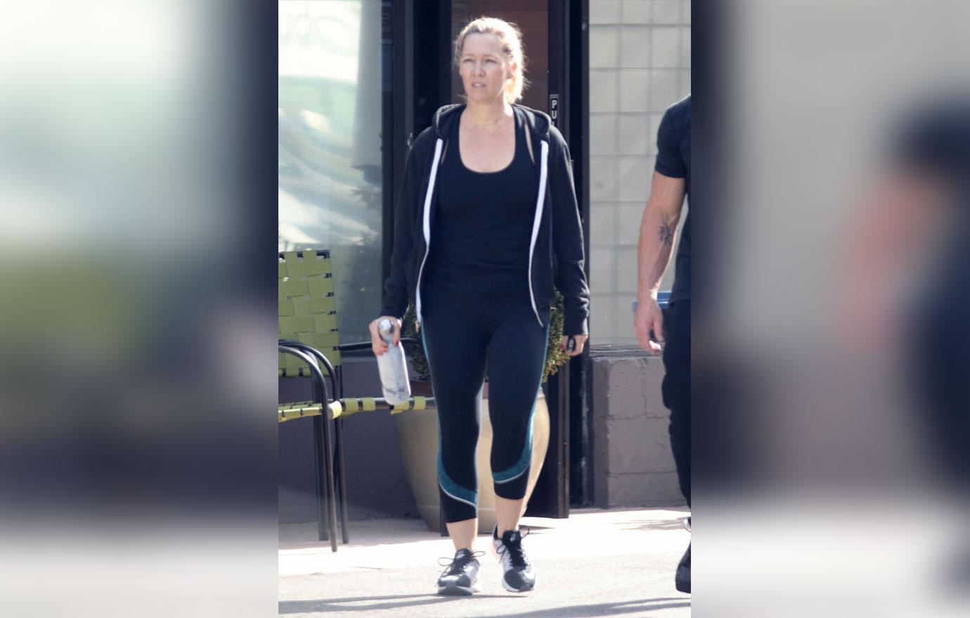 Jennie Garth workout regimen post breakup body