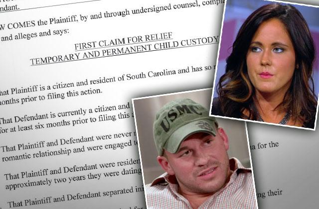 Nathan Griffith Slams Jenelle Evans With Custody Complaint