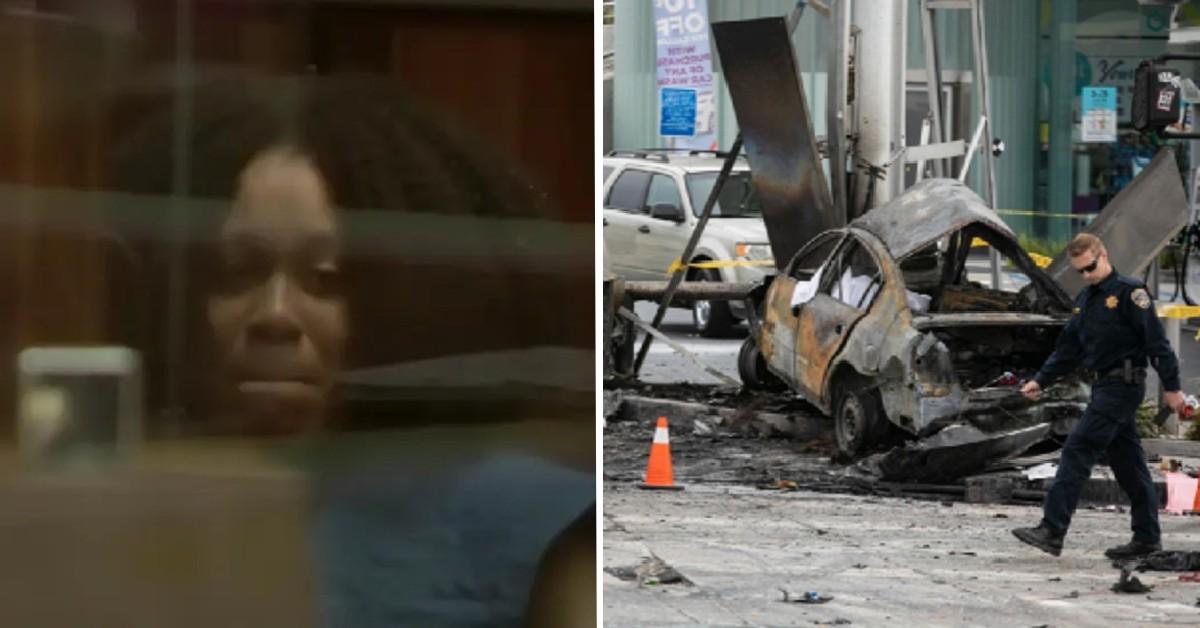 Chilling crash scene pictures show total devastation of smash that killed  Black Panther star Taraja Ramsess & his 3 kids