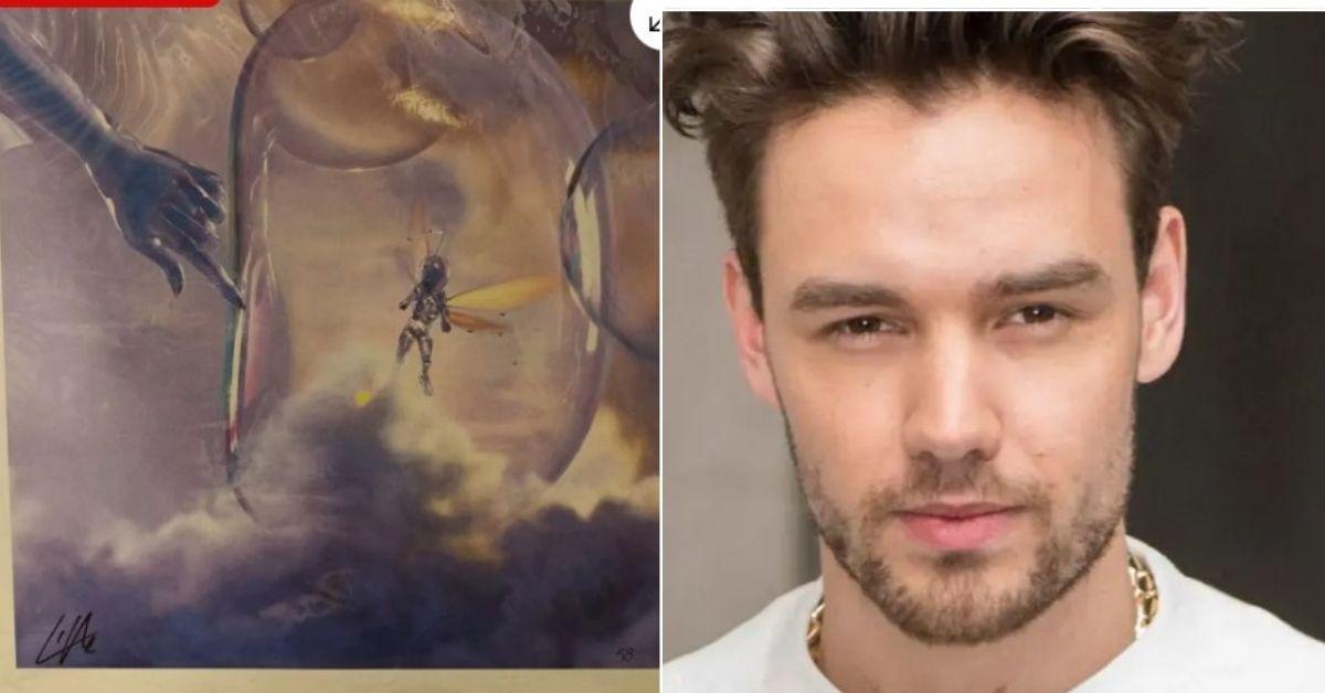 liam payne pouring heartache into horrifying paintings