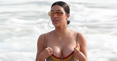Kim Kardashian Beach Body Butt Bikini