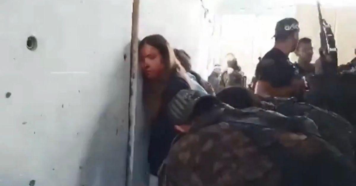 video hamas fanatics threaten terrified captives girls get pregnant