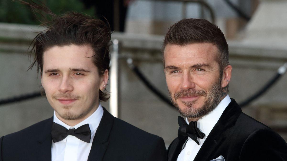 David declined to address Brooklyn's explosive claims while attending the World Economic Forum in Davos-Klosters, Switzerland.