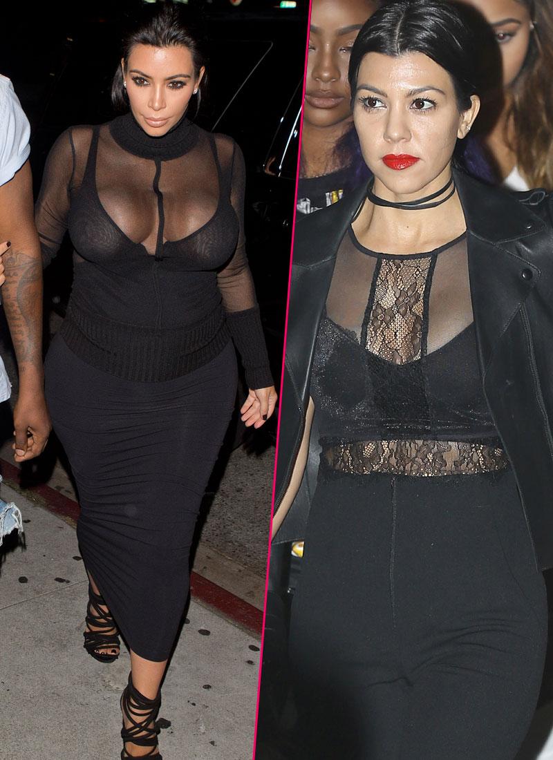 Kim Kardashian Sisters Feud Khloe Kourtney Kylie Jenner Style