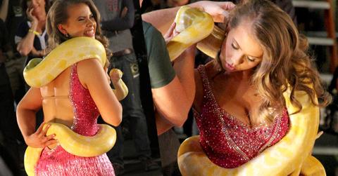 Bindi Irwin Dancing With The Stars Snake