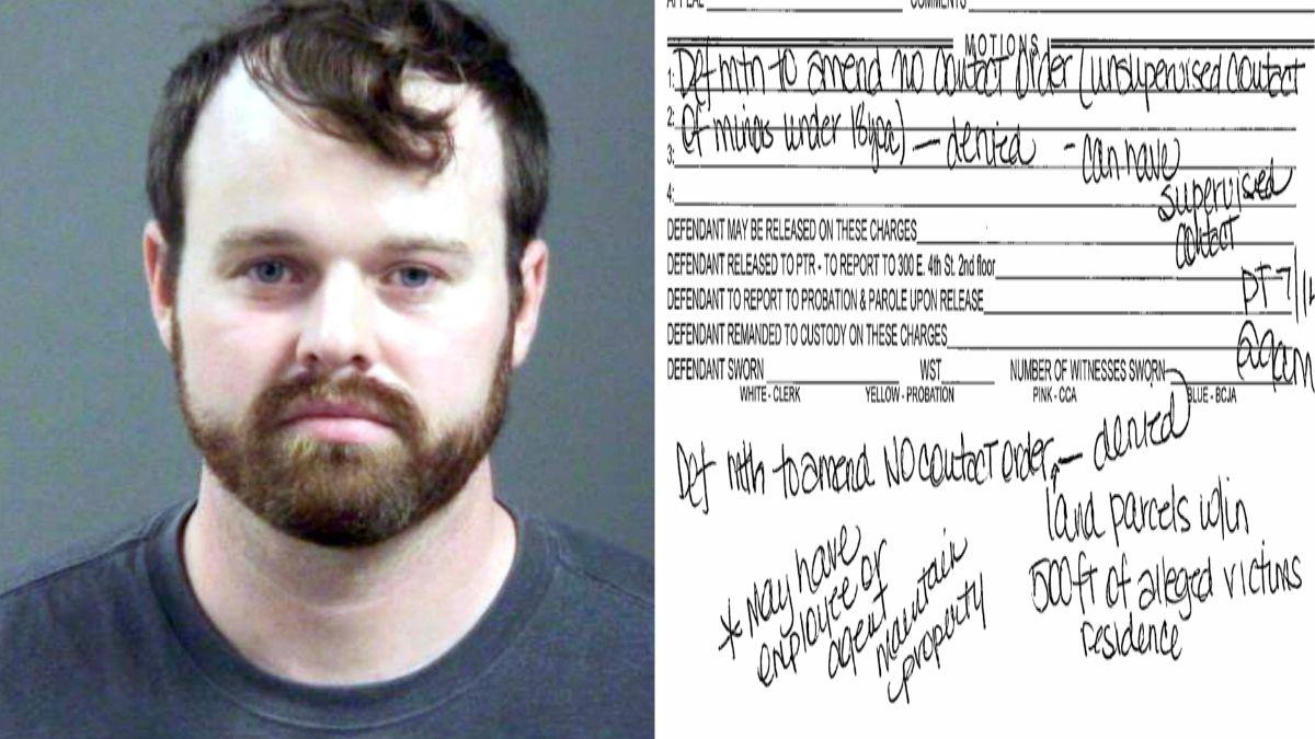 Joseph Duggar's appeal to a pair of restricting orders has been denied.