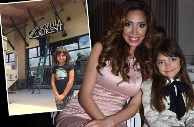 Too Young Farrah Abraham s 7 Year Old Hiring Firing Employees