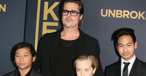 Brad Pitt Takes Summer Break To Spend Time With Eldest Kids