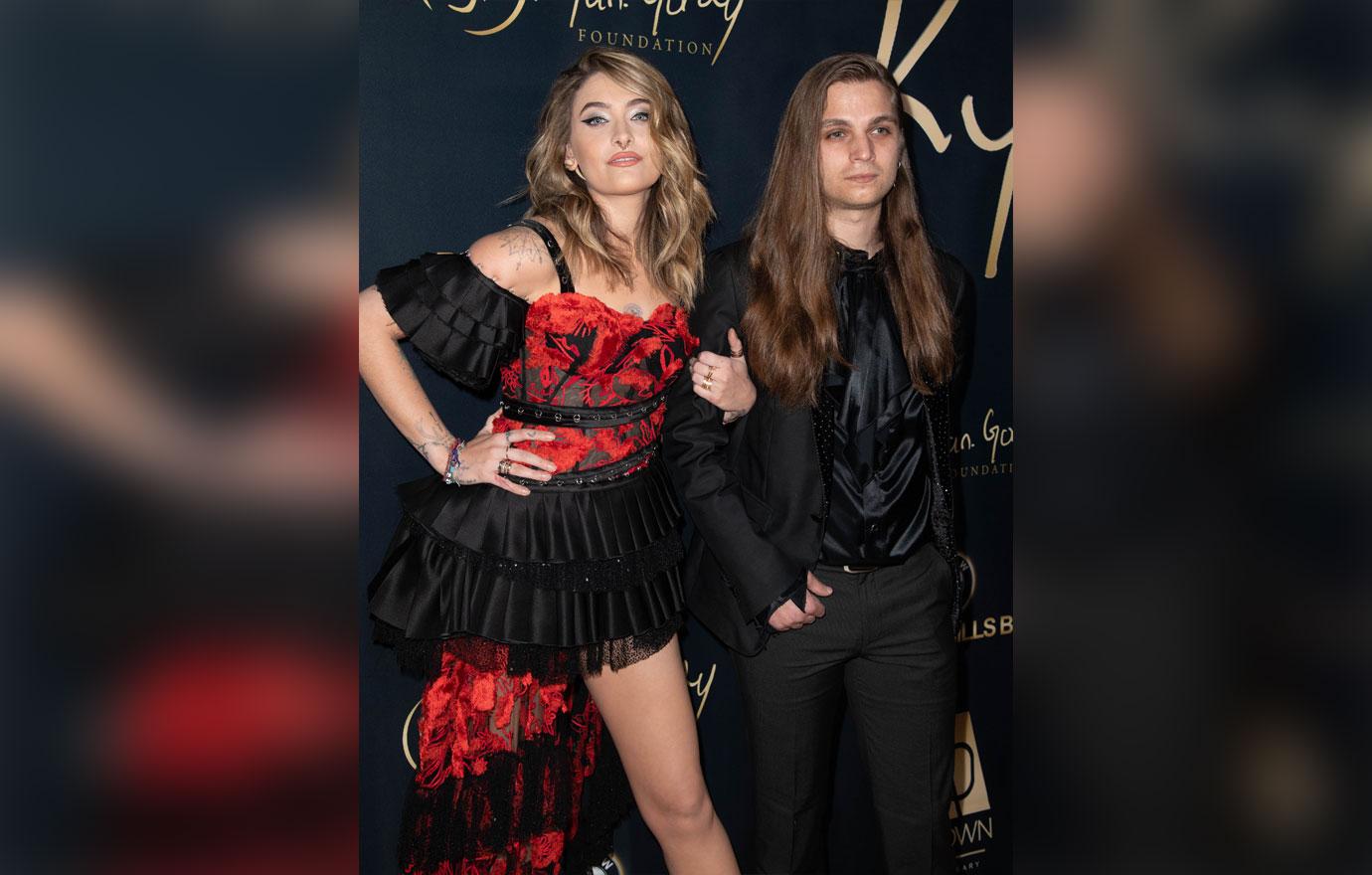 Paris Jackson Wears Sexy Red Dress To Event With Boyfriend