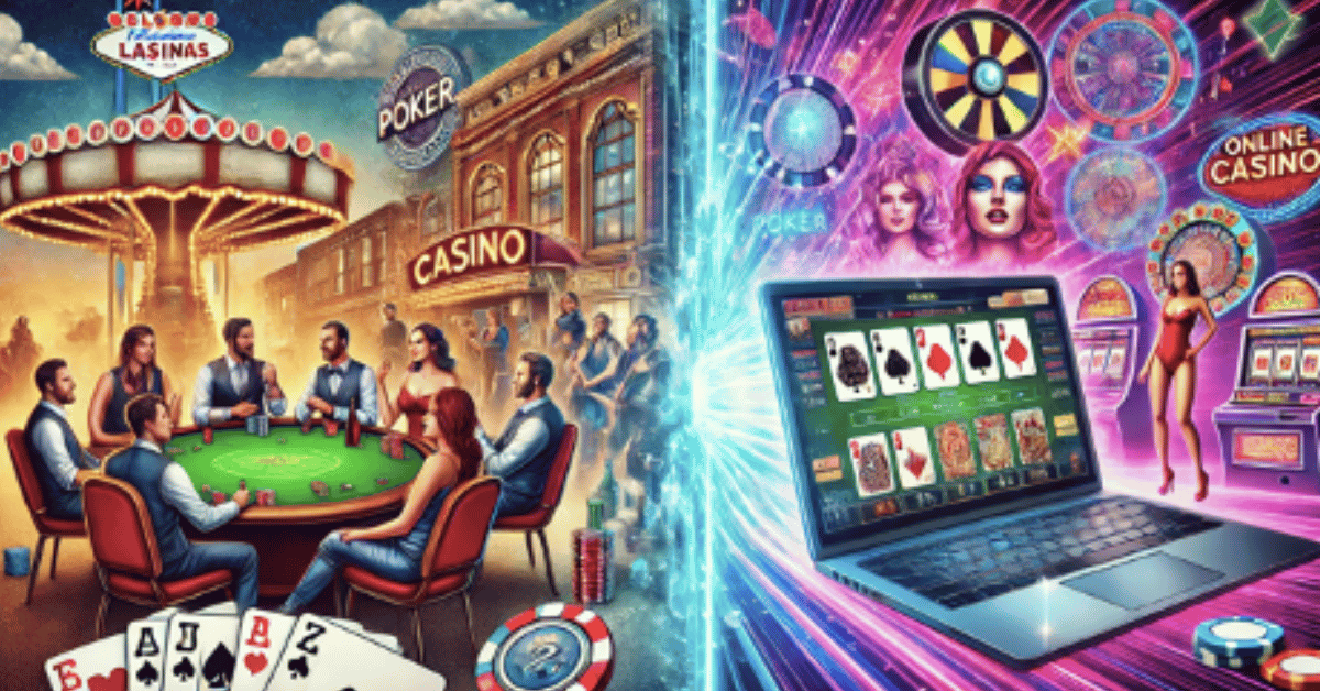 poker nights to online casinos