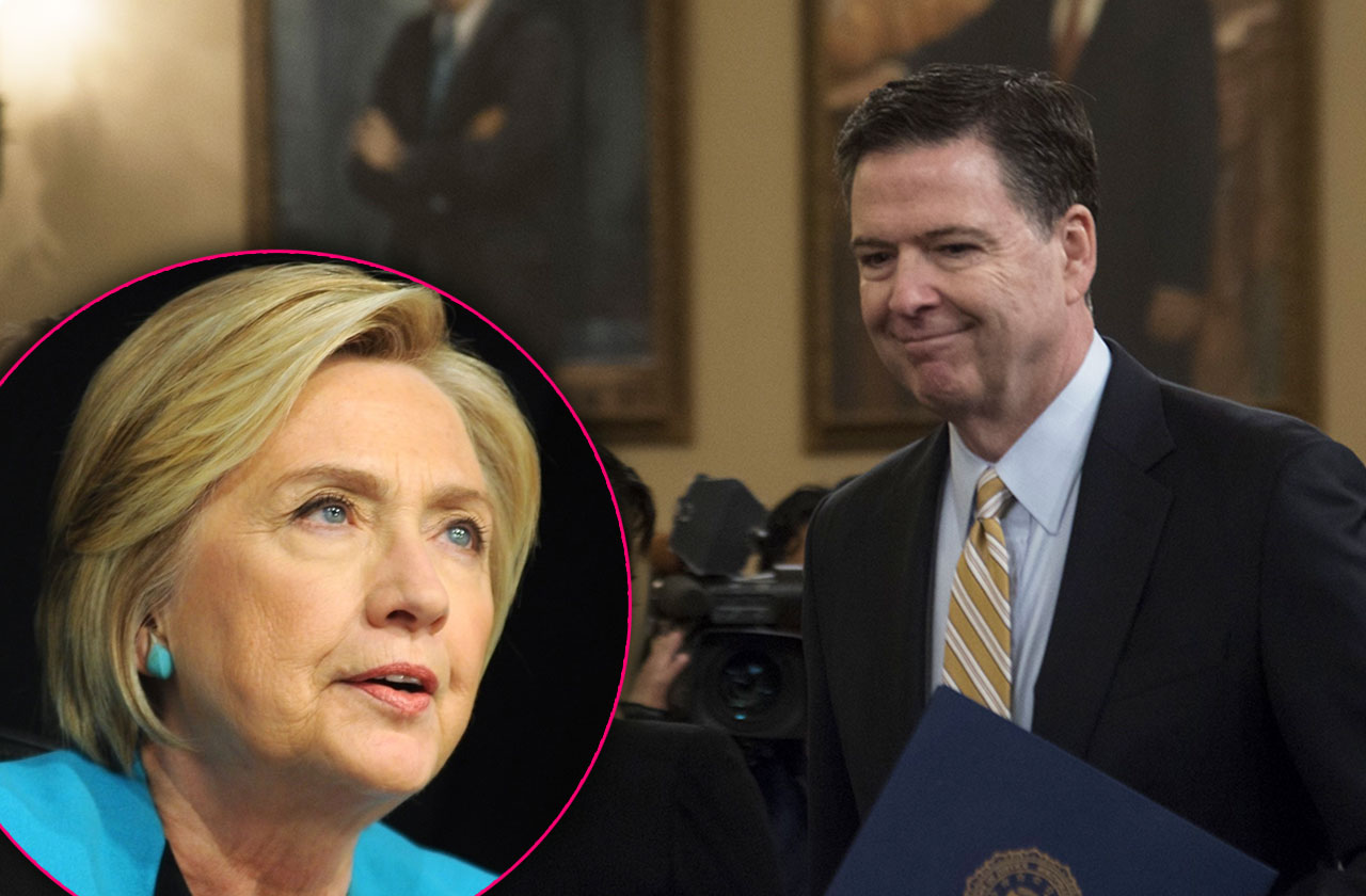 //james comey confronted senators hillary clinton email reopened investigation pp