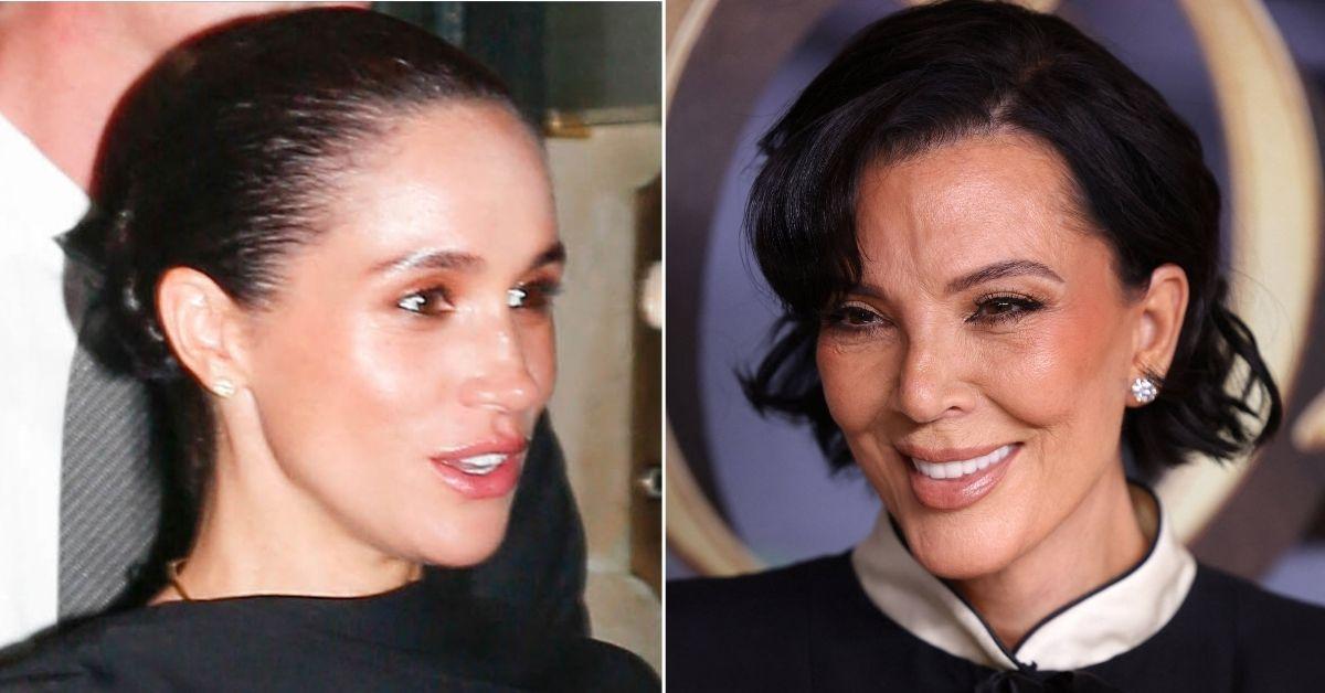 picture of Meghan Markle and Kris Jenner