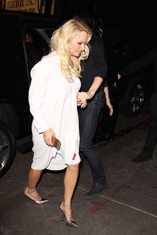 Pamela Anderson Parties With David LaChapelle​