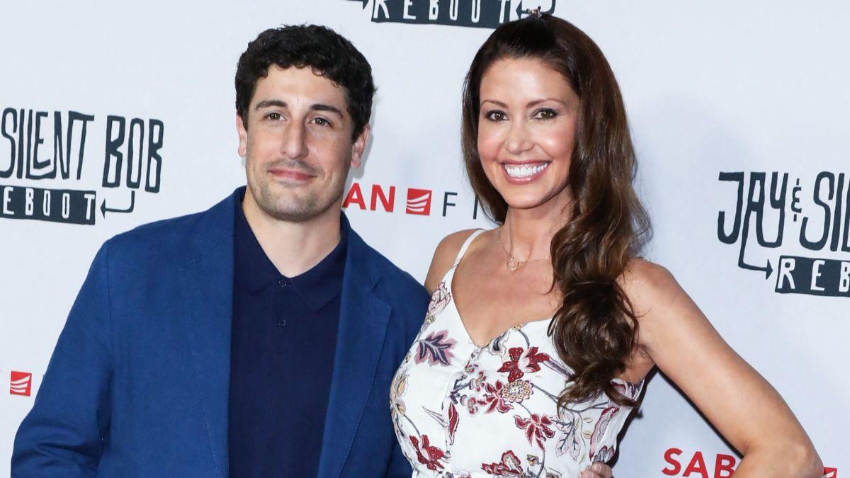picture of Shannon Elizabeth and Jason Biggs