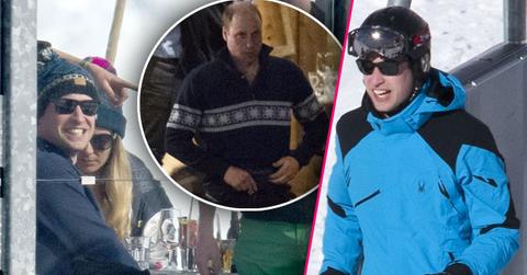 [PICS] Prince William Cozies Up To Blonde Model On Ski Trip