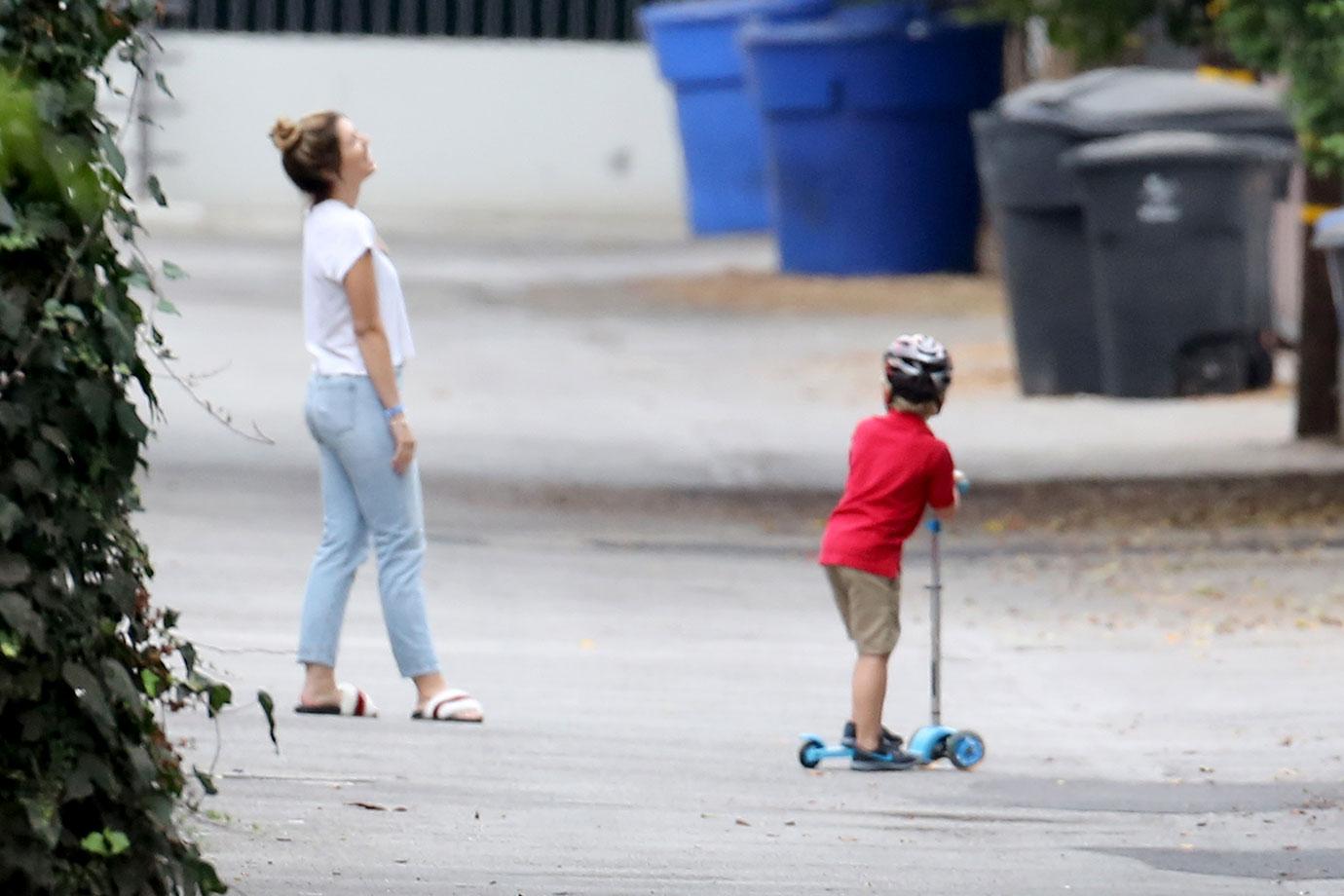 Katherine Schwarzenegger With Chris Pratt’s Son Jack