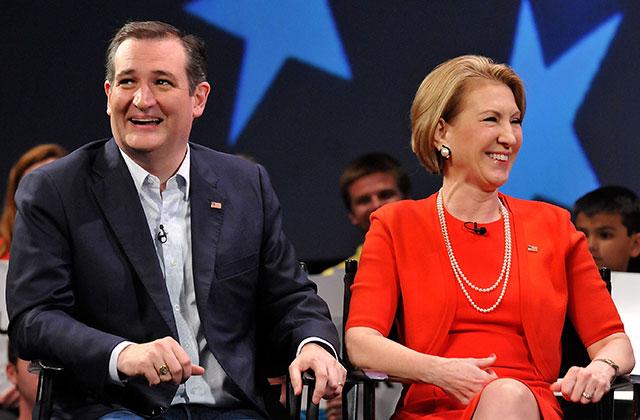 Ted Cruz Announcement Carly Fiorina Vice President