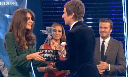 //kate middleton sports personality of the year