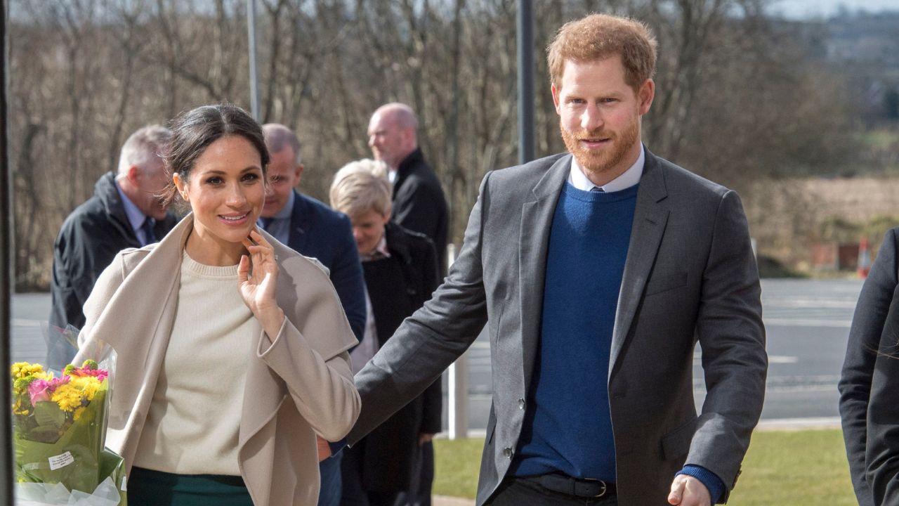 Photo of Prince Harry and Meghan Markle