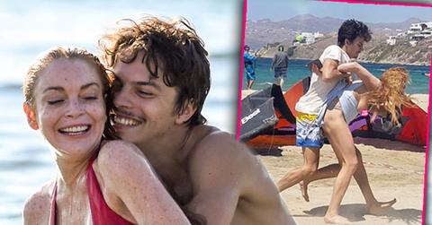 Lindsay Lohan Fiance FIght Beach Split Break Up