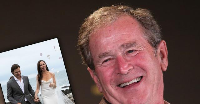 George Bush Daughter Barbara Married