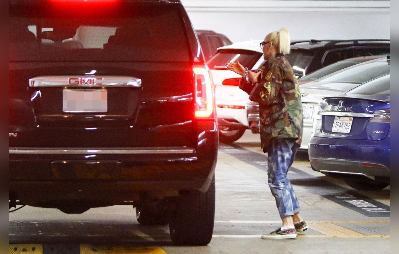 Gwen Stefani Spotted At Hospital