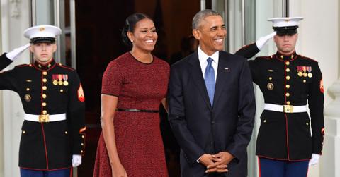 Photo of Michelle and Barack Obama
