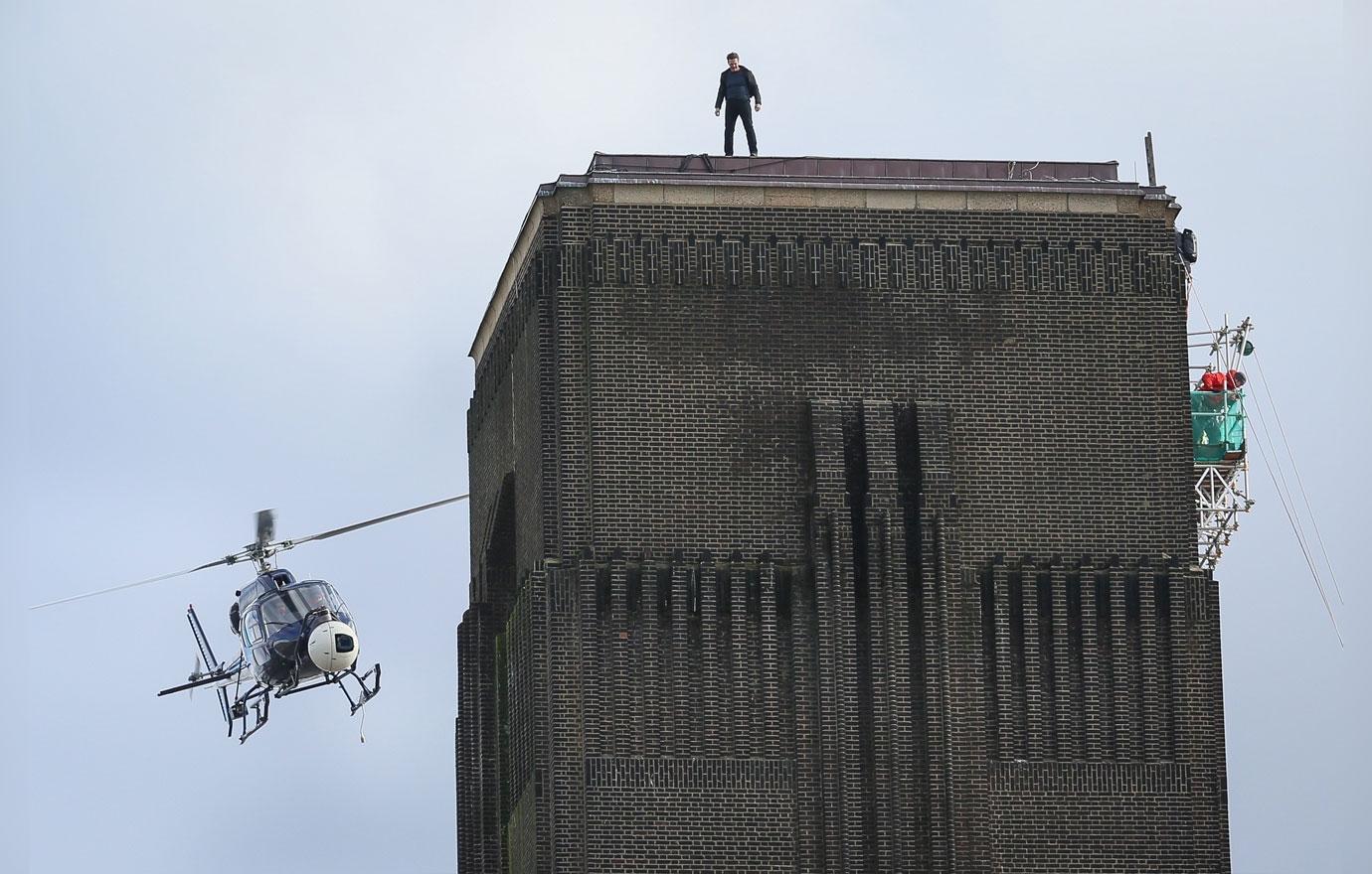 Tom Cruise Back On Mission Impossible Set After Broken Ankle